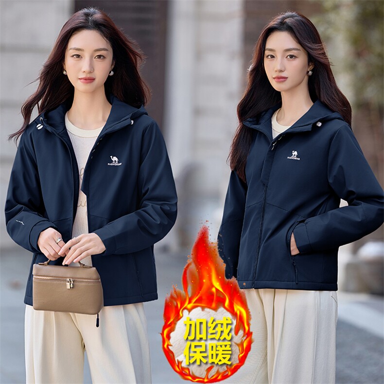 现货秒发2025冬装新款韩版休闲加厚保暖派克服棉衣棉服外套,女装派克服,星宇服饰