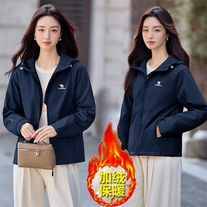 现货秒发2025冬装新款韩版休闲加厚保暖派克服棉衣棉服外套图片