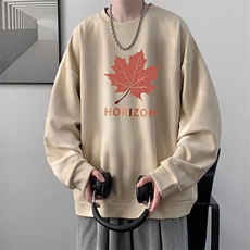 麂皮绒卫衣男大码重磅长袖t恤男JW81423-P35，男装卫衣，电商A040