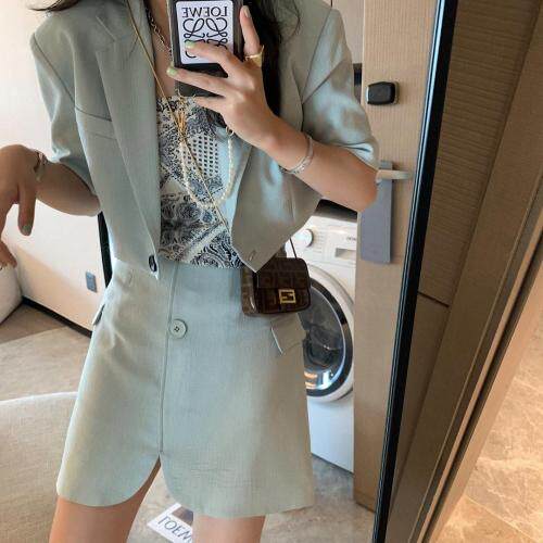 短袖薄西装，女装西装，XTZ style