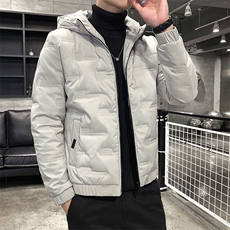秋冬短裤连帽羽绒服男潮牌青少年轻薄白鸭绒羽绒外套男装202P85，男装牛仔裤，星座1602B（原101B-1）