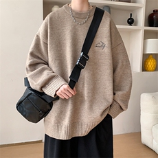 图案注册现货450克低退货广东自家工厂高品质北极绒毛衣MY241控78，男装针织衫/毛衣，电商B219A