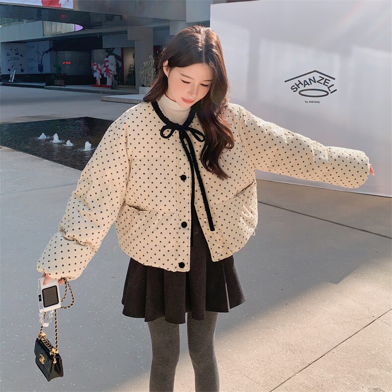 新款主推小碎花50绒羽绒服2675-P245-K368,女装短外套,2C129