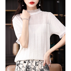 秋冬季新款纯色毛衣女宽松显瘦时尚百搭针织上衣，女装针织衫/毛衣，贵皇网供仓