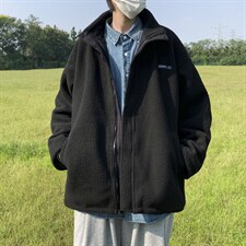 2021新款双面穿羊羔衣潮流外套秋季青年学生上衣服W1986-P70，男装棉衣，星座512-4