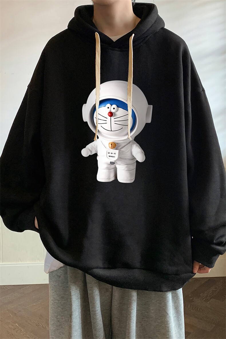 纯棉连帽卫衣男大码运动帽衫宽松薄WY2233-P35加绒款-P40,男装卫衣,电商A040