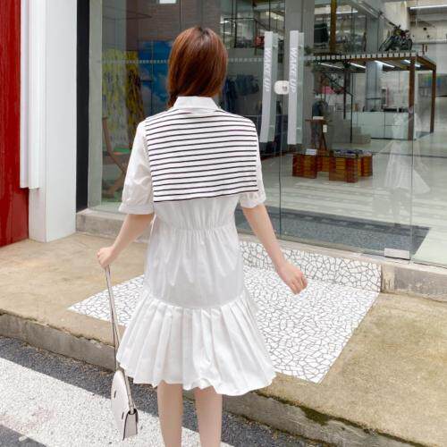 夏季新款韩版连衣裙，女装连衣裙，E莎