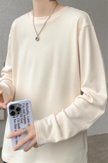 8XL-M德绒打底衫男保暖内衣加绒加厚内搭双面绒男TBG1103P35控48，男装T恤，电商D206-1