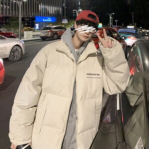 MY907-P118控148大PU皮服版权注册防水防污抗寒保暖服，男装棉衣，电商B359