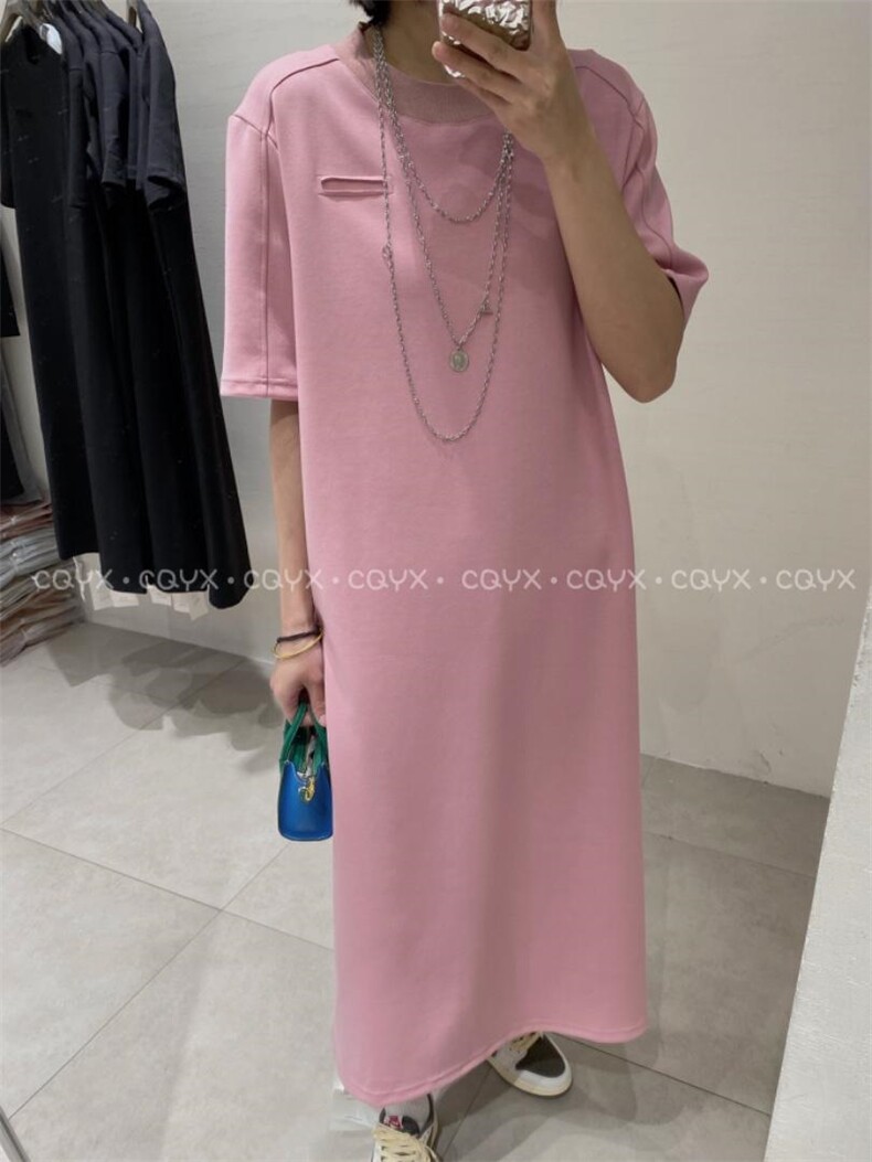 韩版设计款连衣裙，女装连衣裙，淳清雅秀