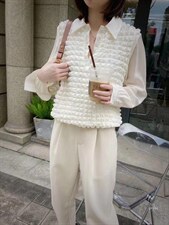 新泡泡料上衣，袖子透明料，其它，贝纳拉