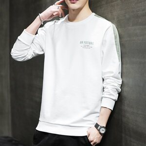 黑墙W019新款春秋季长袖t恤男士韩版打底衫潮流ins卫衣男装图片