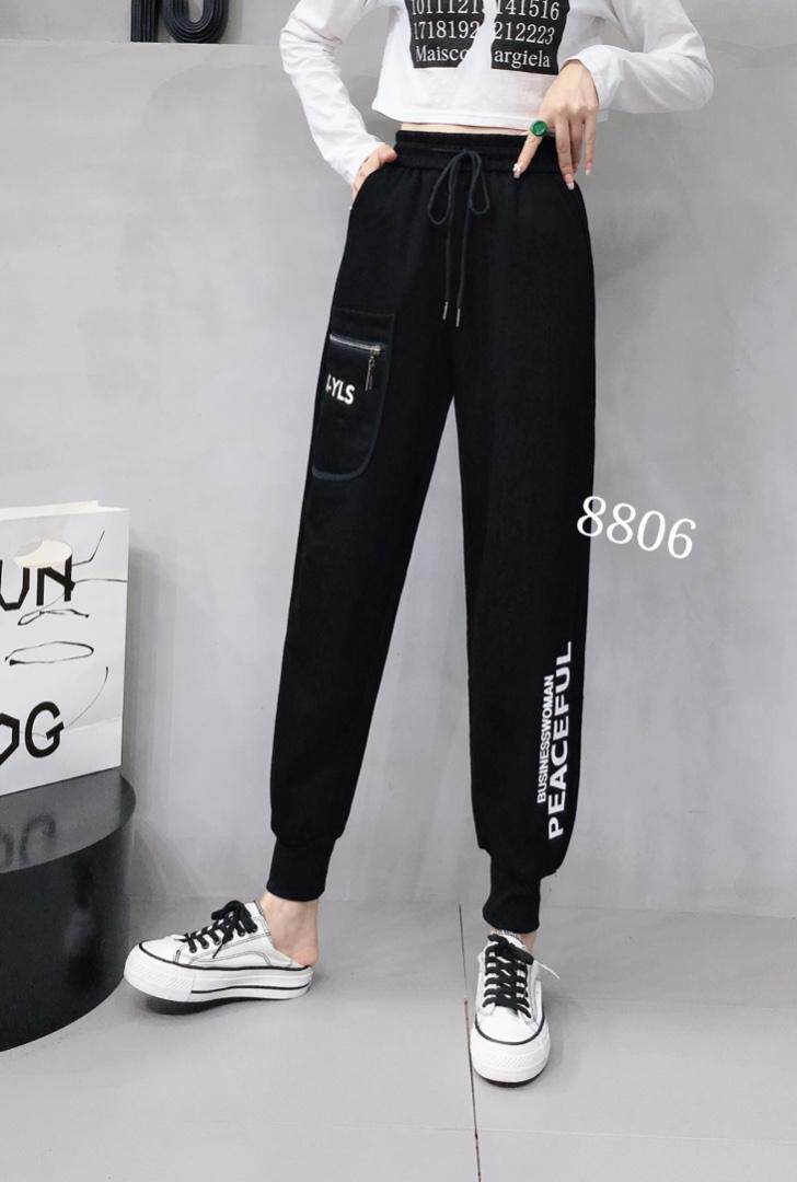 2021新款拉链卫裤，女装休闲裤，帝瀛 DY