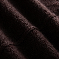 软糯羊绒针织衫女圆领复古提花长袖羊毛开衫2025新款费尔岛毛衣，女装针织衫/毛衣，兴泰羊绒