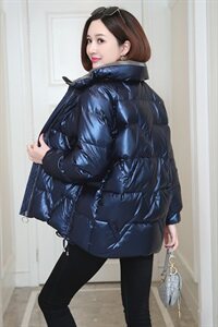 2020冬季新款时尚百搭舒适保暖白鸭绒 羽绒服图片