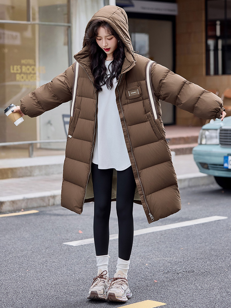 现货主推2024年冬季90白鸭绒羽绒服外套,女装羽绒服,曼娅璐