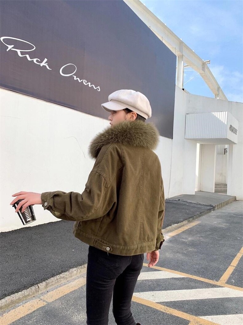 冬款派克狐狸毛领，其它，雪儿诱惑