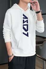 2021春秋季新款连帽卫衣男士宽松潮流百搭潮牌ins炸街DF174T，男装卫衣，电商A102