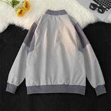 棒球服潮美式复古高街外套男春秋设计感飞行员夹克JK09232-P65，男装夹克，星座308B-2