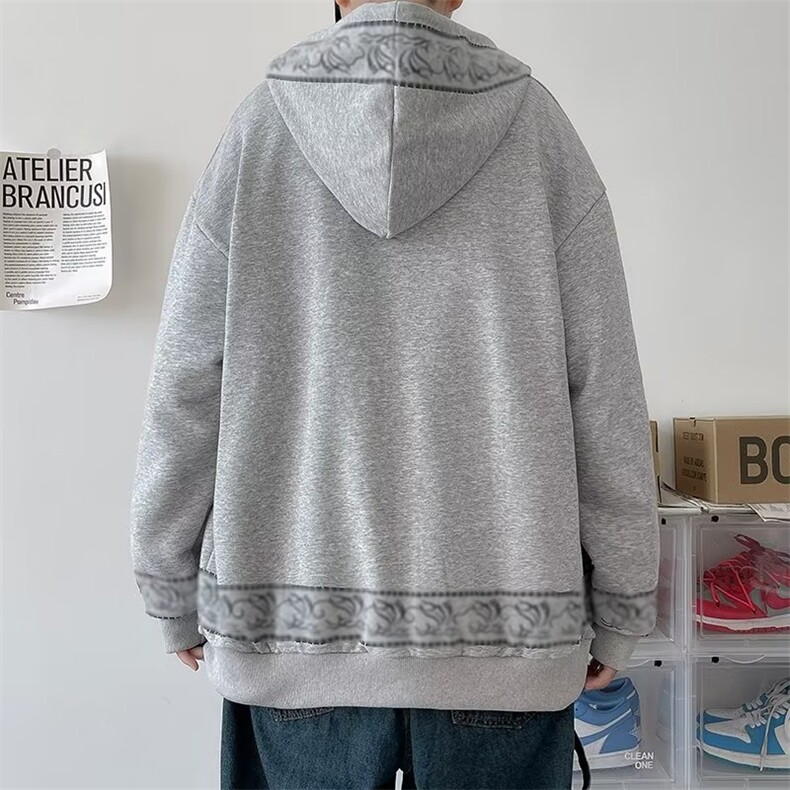 卫衣男潮牌秋冬高街hiphop外套W7021P35,男装卫衣,星座1116-2