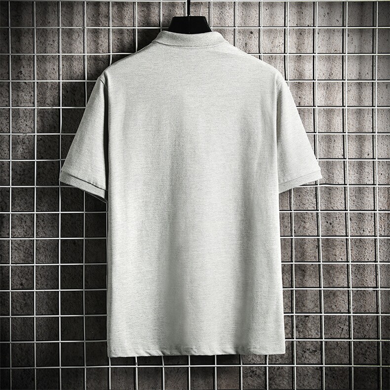 PL57111-P35翻领短袖polo衫男大码胖子半袖t恤男有领保罗衫,男装Polo衫,电商A040A