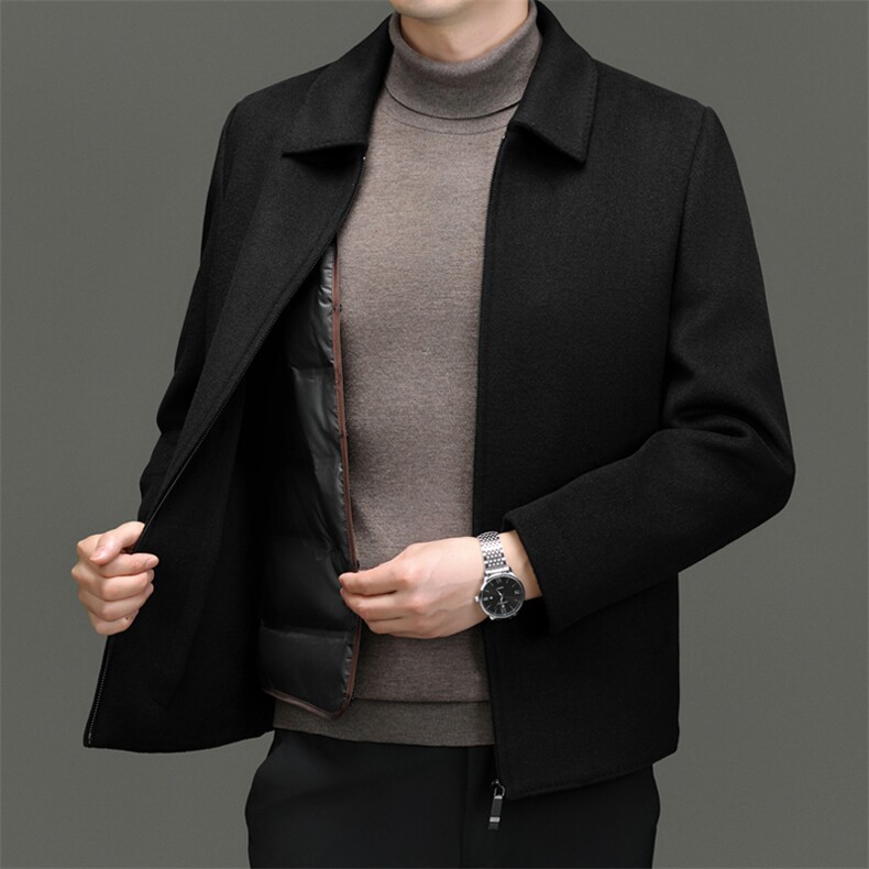 M11301-6钱塘2020-3商务休闲简约新款秋冬季中年男士西服P245,男装夹克,钱塘207-3