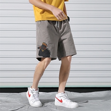 A003-HK7015-P40夏装男士时尚印花个性潮流休闲短裤卷帘门，男装休闲裤，电商A003
