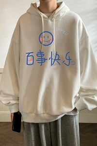 纯棉连帽卫衣男大码运动帽衫宽松薄WY2183-P35 加绒款-P40图片
