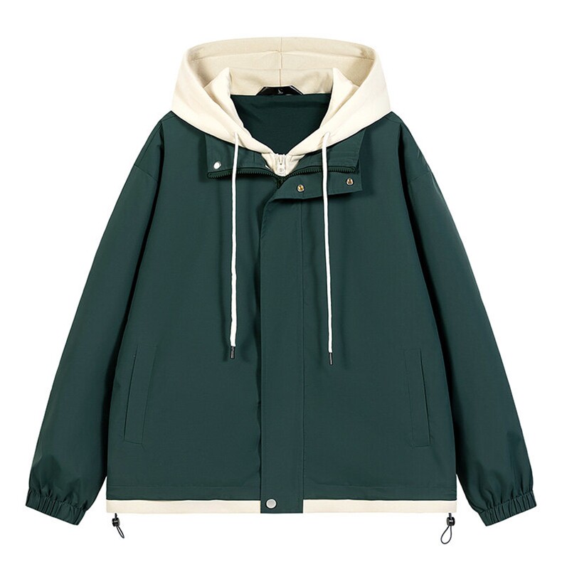秋季现货假两件夹克男二开三防冲锋衣外套DSA157B-JK763-P68,男装夹克,电商A157B