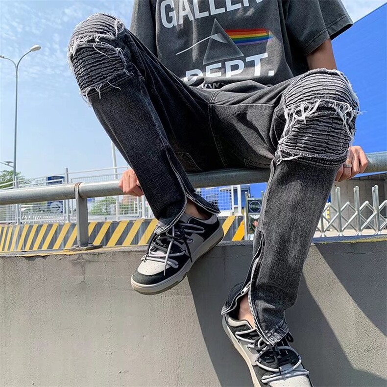 男新款休闲牛仔裤弹力N8804P50,男装牛仔裤,星座1116-2