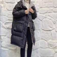 中长款羽绒服，女装羽绒服，EE