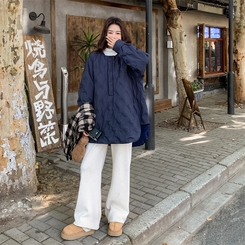 主推90绒圆领套头羽绒服2C123-DT15-P185-K277,女装羽绒服,2C123