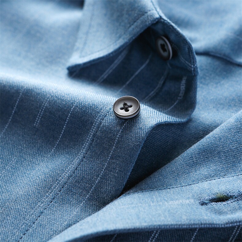 DN-C2163男式服装秋新款衬衫男长袖翻领休闲四季可穿衬衣P63,男装衬衫,电商B360