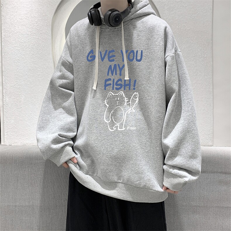 连帽卫衣男大码胖子帽衫大号运动服WY2411-P35,男装卫衣,电商A040