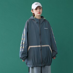 2021春季新中性风蒙马特男大码镭射反光条连帽休闲夹克J6060-P80图片 2021春季新中性风蒙马特男大码镭射反光条连帽休闲夹克J6060-P80图片