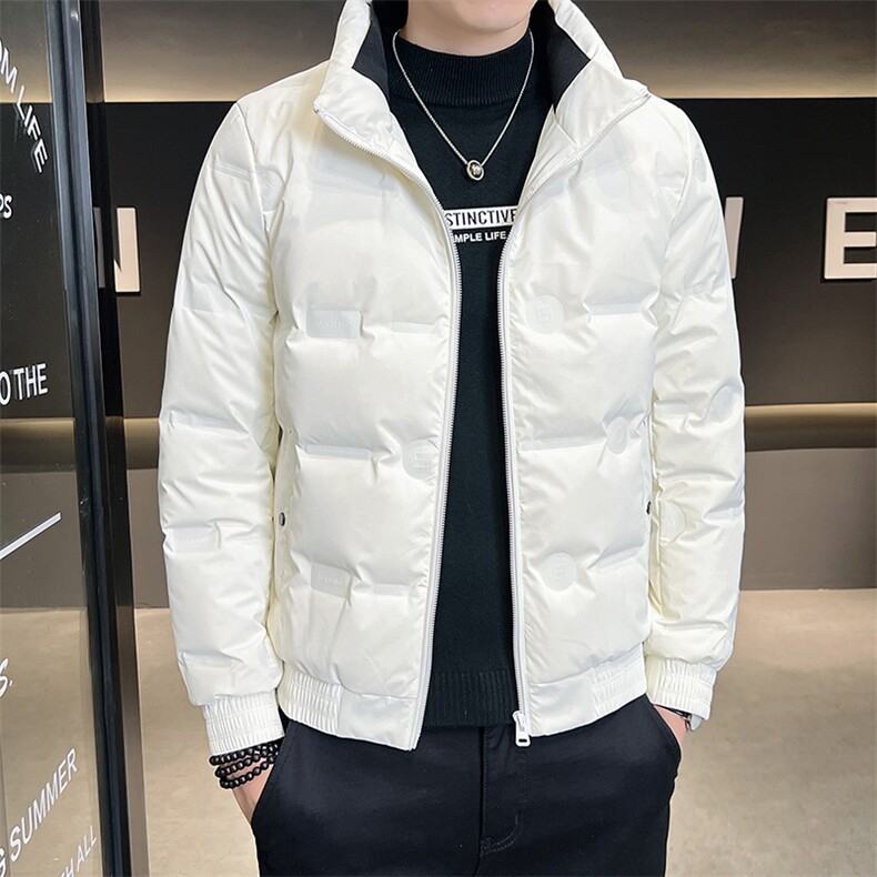 AK66692钱塘2020-3冬季厚款时尚休闲简约中年男士羽绒服P140,男装羽绒服,钱塘207-3