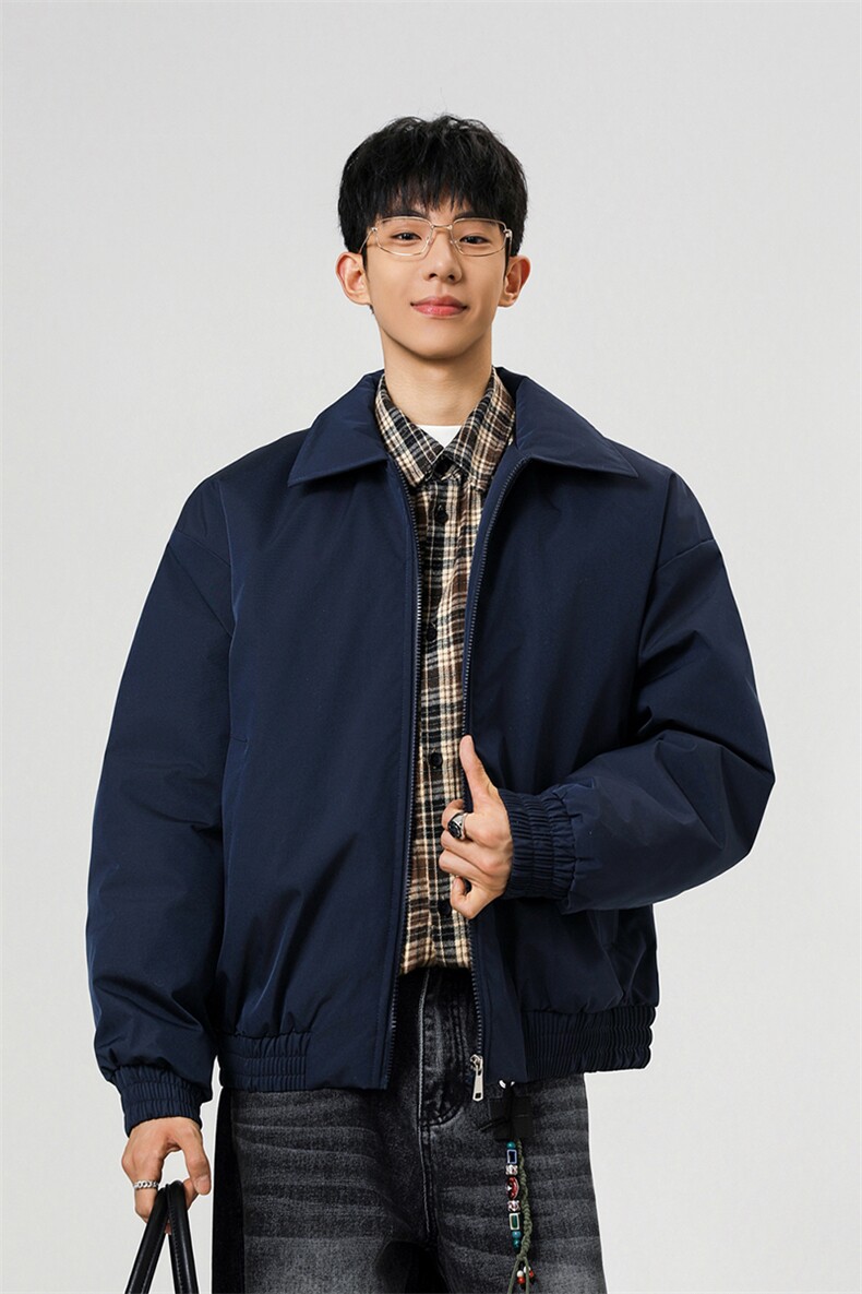 ！冬季clean棉服加绒加厚立领面包服男女HZ8813-特P68不议价,男装棉衣,星座610B-1