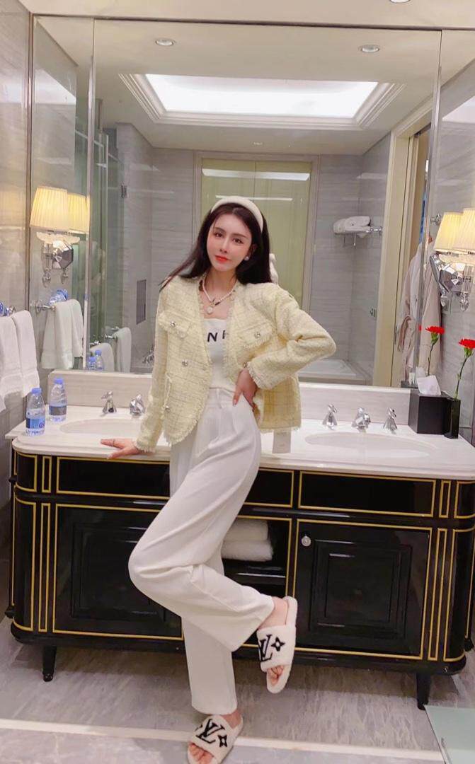 2022春款小香风外套，其它，沐依惜(2F)