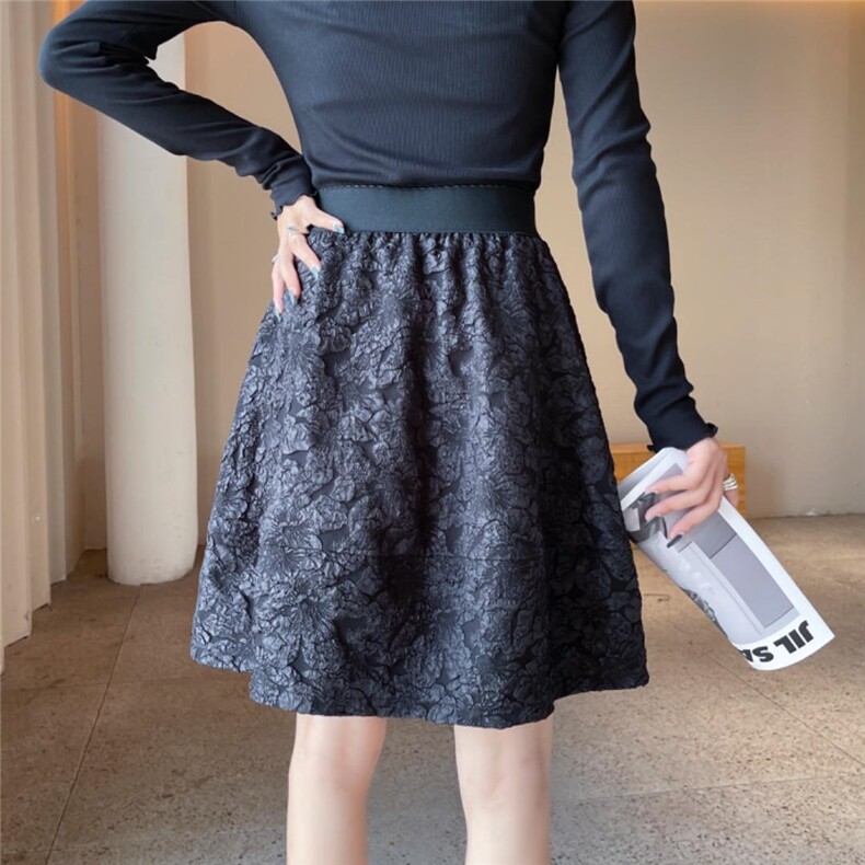 现货，2021秋装新款提花公主裙，其它，坚持到底