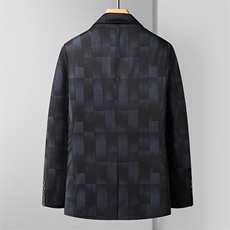 正品春秋季新款男士休闲西装秋装中年爸爸装西服正装外套，男装衬衫，电商B212（原钱塘6029）