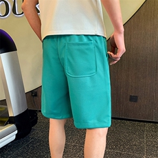 夏季休闲短裤男宽松运动五分沙滩裤大裤衩社会小伙多色潮DK901p48，男装休闲裤，星座901