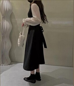 2022气质款连衣裙,女装连衣裙,AND WITH