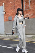 大量现货，休闲百搭华夫格套装，女装职业装，杭悦