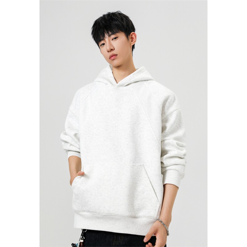 2025秋季新款无影墙大码400G重磅连帽卫衣M-5XHW25816-特P40，男装卫衣，电商A022