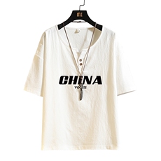 TY61001-P30v领亚短袖t恤男大码半袖半截袖，男装T恤，电商A040A