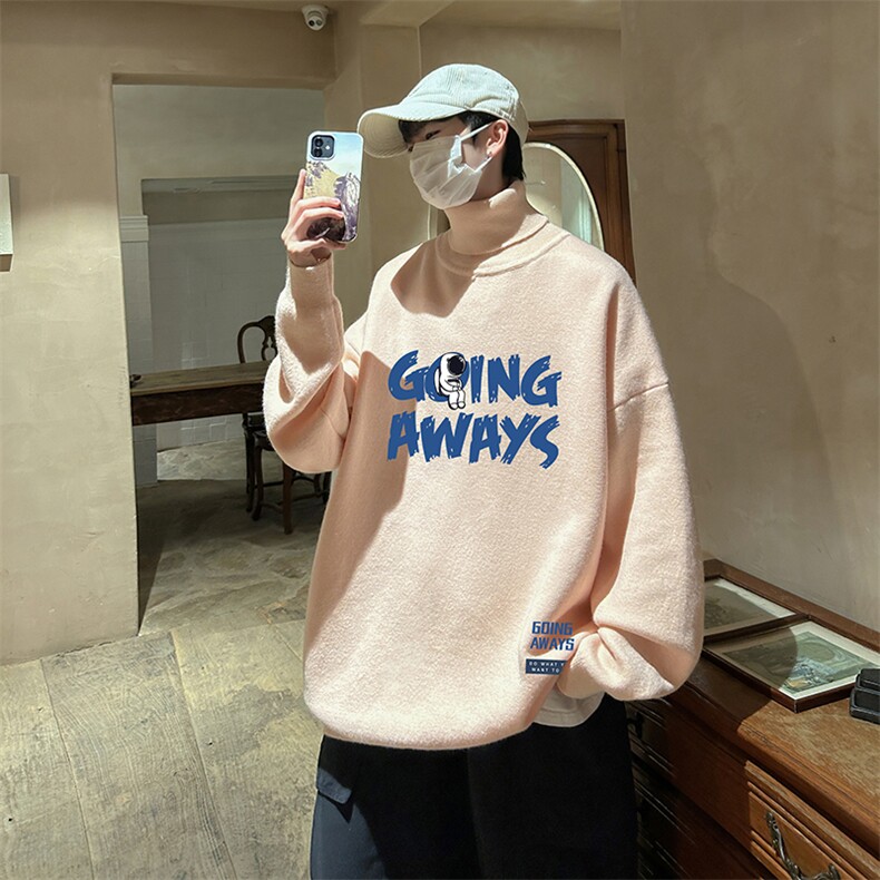 控68高领毛衣男士大码内搭毛线衣男GM45230-P45加绒款-P65,男装针织衫/毛衣,电商A040