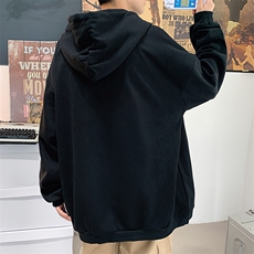 KS21248-P38加绒-P43连帽开衫卫衣男运动外套大码班服，男装卫衣，电商A040