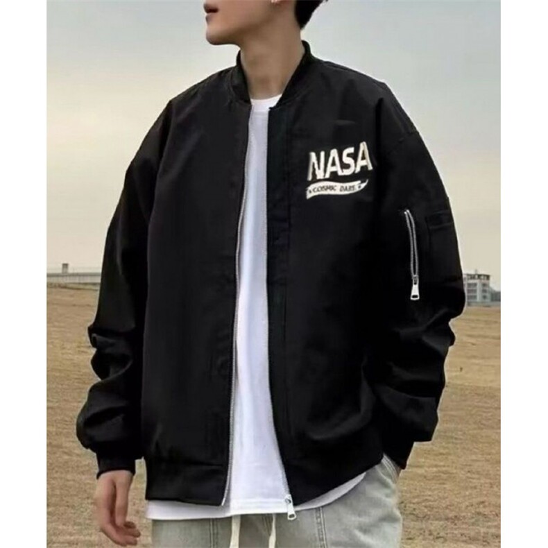 潮牌棒球服男女春秋冬季加厚飞行夹克棉服情侣外套MSS735,男装夹克,星座1116A（原606A-3）