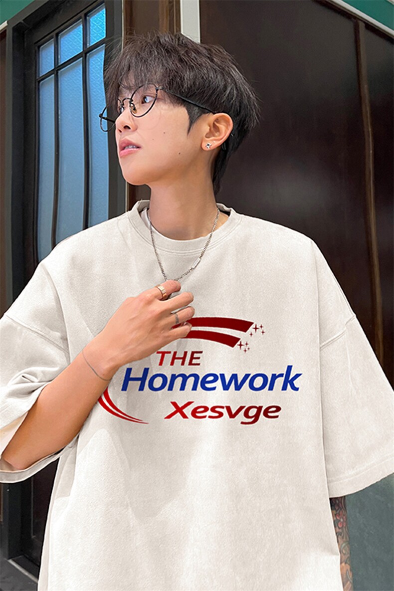 高品质220克得物抖音品质xz605-djp199-特p23-控39,男装T恤,星座605(原A050)