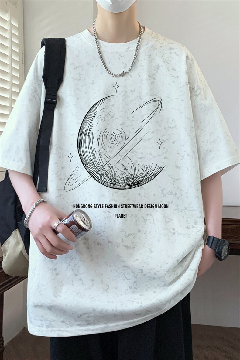 ！2026夏季新款男士百搭潮牌短袖T恤情侣半袖T2562特P25,男装T恤,电商B220